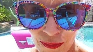 Gorgeous Mature Blonde Solo Masturbation