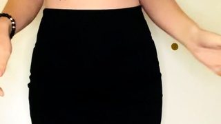Close up cock jerking solo