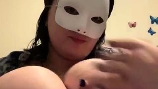 Great Big Boobs On Masturbating Redhead