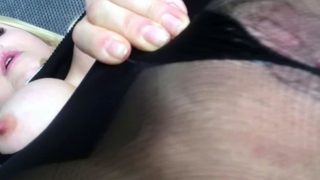close up & wet for you in pantyhose
